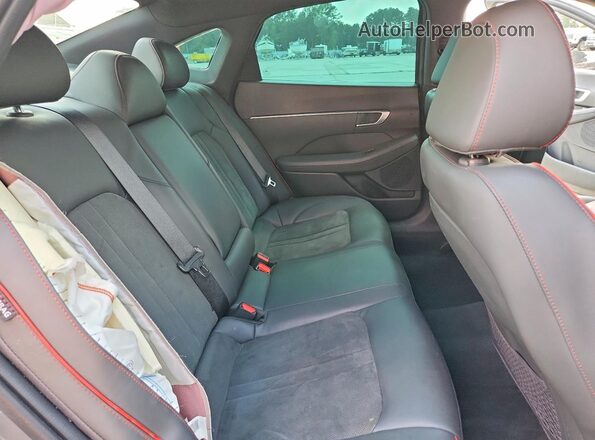 5NPEJ4J20NH136147 2022 HYUNDAI SONATA Серый Вид задних сидений