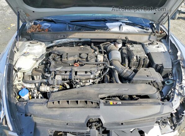 5NPEJ4J25MH069446 2021 HYUNDAI SONATA Silver Вид задньої частини салону