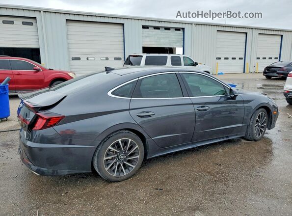 5NPEJ4J27LH011935 2020 HYUNDAI SONATA Угольный Задняя правая четверть