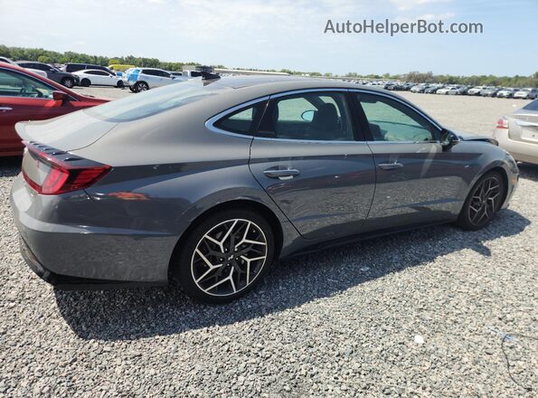 5NPEK4JC2NH138097 2022 HYUNDAI SONATA Gray Задня права чверть