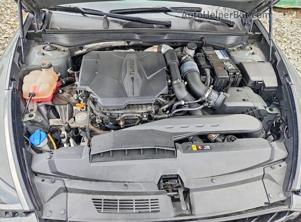 5NPEK4JC3MH110758 2021 HYUNDAI SONATA Gray Rear interior view