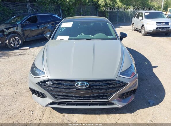 5NPEK4JC8MH108505 2021 HYUNDAI SONATA Серый Вид щитка приборов