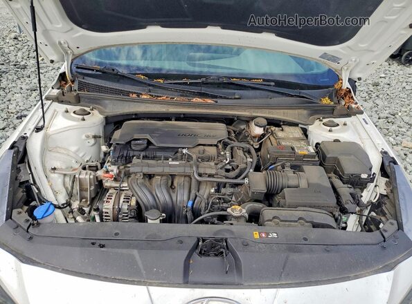 5NPLL4AG1MH048459 2021 HYUNDAI ELANTRA White უკანა სალონის ხედი