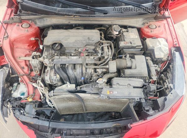 5NPLL4AG3MH043733 2021 HYUNDAI ELANTRA Красный Вид задней части салона