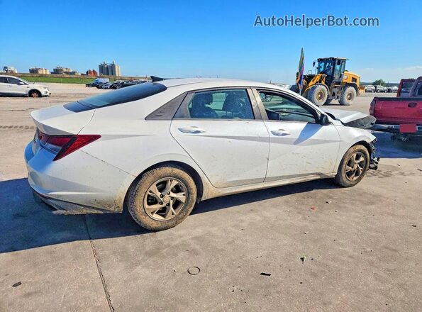 5NPLL4AG6MH042267 2021 HYUNDAI ELANTRA Белый Задняя правая четверть