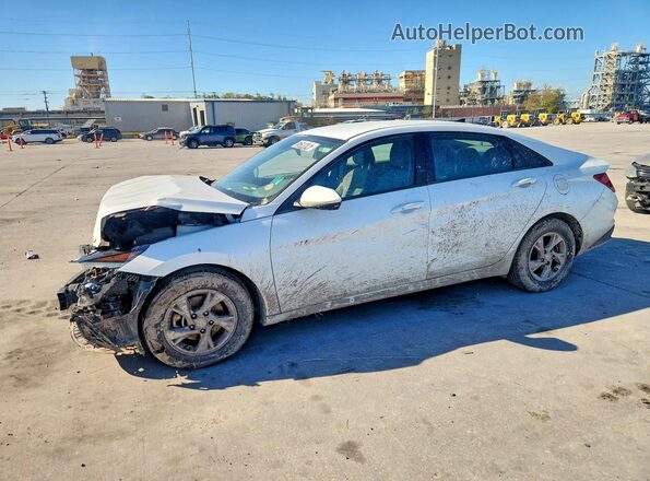 5NPLL4AG6MH042267 2021 HYUNDAI ELANTRA Белый Передняя левая четверть