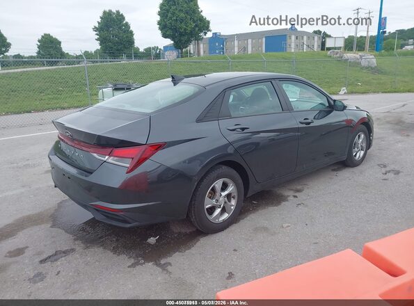 5NPLL4AG7MH047851 2021 HYUNDAI ELANTRA Черный Задняя правая четверть