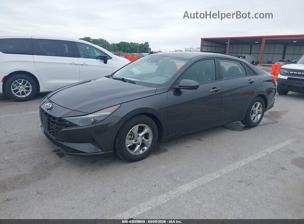 5NPLL4AG7MH047851 2021 HYUNDAI ELANTRA Черный Передняя левая четверть