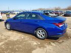 2021 Hyundai Elantra Se Синий vin: 5NPLL4AG8MH015054