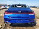 2021 Hyundai Elantra Se Синий vin: 5NPLL4AG8MH015054