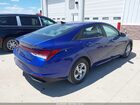 2021 Hyundai Elantra Se Синий vin: 5NPLL4AG8MH045980