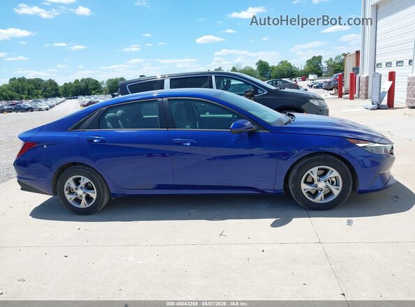 5NPLL4AG8MH045980 2021 HYUNDAI ELANTRA Синий 