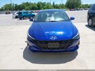 2021 Hyundai Elantra Se Синий vin: 5NPLL4AG8MH045980