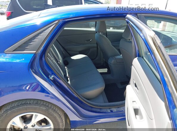 5NPLL4AG8MH045980 2021 HYUNDAI ELANTRA Синий Вид наклейки с VIN-кодом