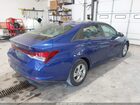 2021 Hyundai Elantra Se Синий vin: 5NPLL4AGXMH047388