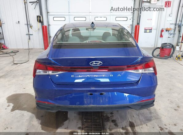 5NPLL4AGXMH047388 2021 HYUNDAI ELANTRA Синий 