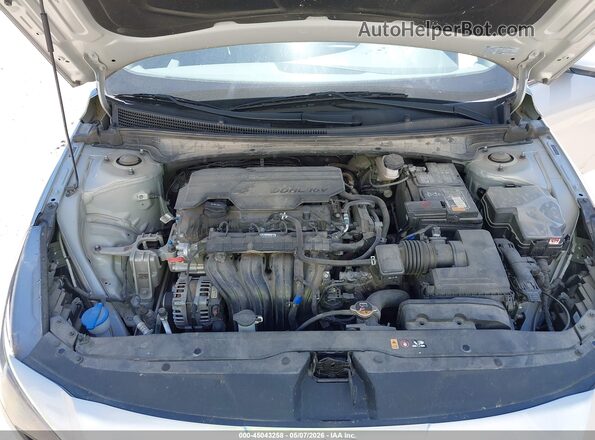 5NPLL4AGXMH049352 2021 HYUNDAI ELANTRA Серебряный Вид сзади