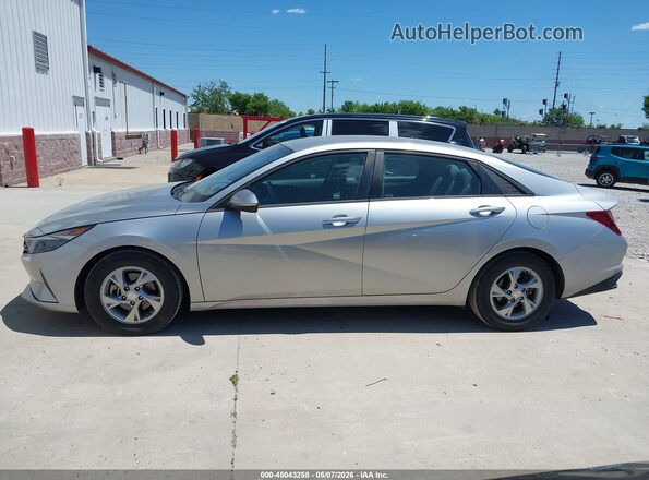 5NPLL4AGXMH049352 2021 HYUNDAI ELANTRA Серебряный 