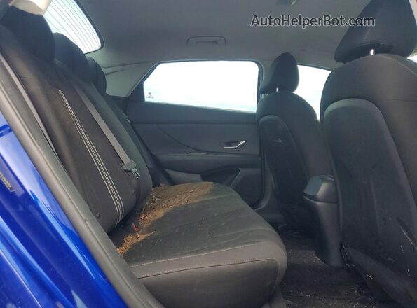 5NPLM4AG0NH062514 2022 HYUNDAI ELANTRA Синий Вид задних сидений