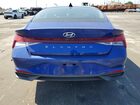 2021 Hyundai Elantra Sel Синий vin: 5NPLM4AG1MH008699