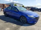 2021 Hyundai Elantra Sel Синий vin: 5NPLM4AG1MH008699