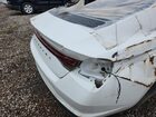 2021 Hyundai Elantra Sel Белый vin: 5NPLM4AG1MH012896 Damage: Deck Lid, Dent(S) W/ Paint Dmg, 5 To 6 Inches