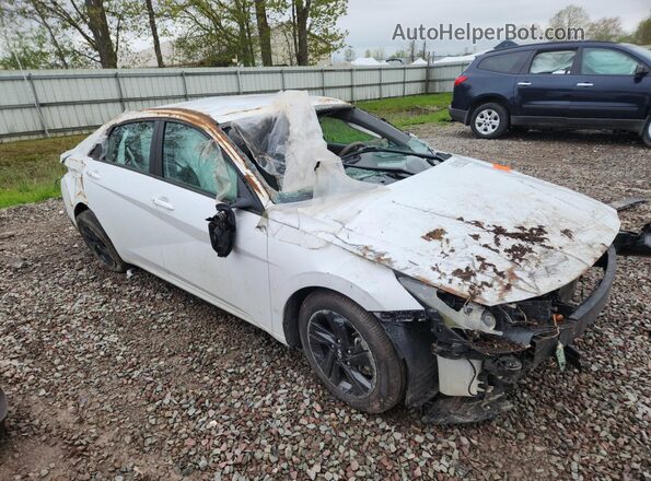 5NPLM4AG1MH012896 2021 HYUNDAI ELANTRA Белый 