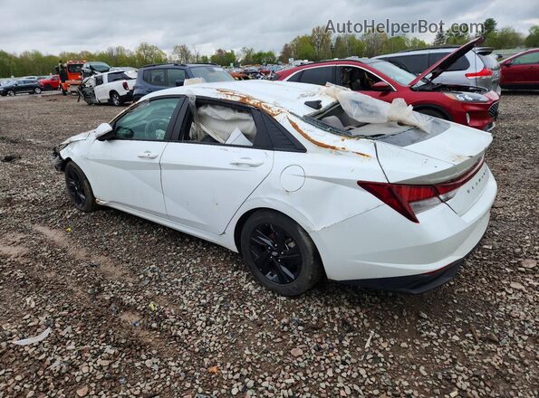 5NPLM4AG1MH012896 2021 HYUNDAI ELANTRA Белый Задняя левая четверть