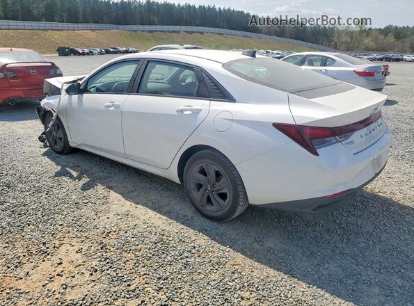 5NPLM4AG3MH018974 2021 HYUNDAI ELANTRA White Trasero izquierdo