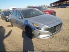 2021 Hyundai Elantra Sel Silver vin: 5NPLM4AG3MH032020