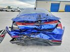 2021 Hyundai Elantra Sel Blue vin: 5NPLM4AG7MH036412