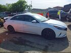 2021 Hyundai Elantra Sel White vin: 5NPLM4AG8MH003709