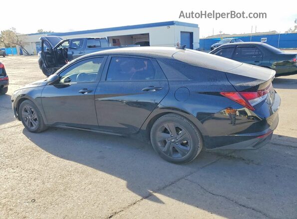 5NPLM4AG8PH094503 2023 HYUNDAI ELANTRA Черный Задняя левая четверть