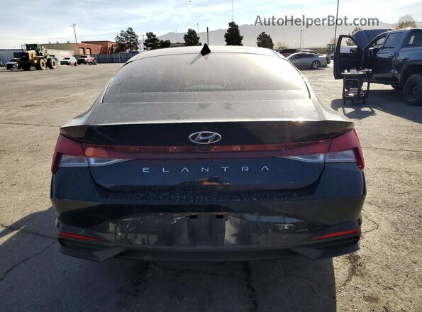 5NPLM4AG8PH094503 2023 HYUNDAI ELANTRA Черный Вид сзади