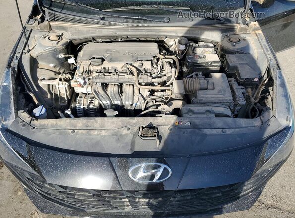 5NPLM4AG8PH094503 2023 HYUNDAI ELANTRA Черный Вид задней части салона