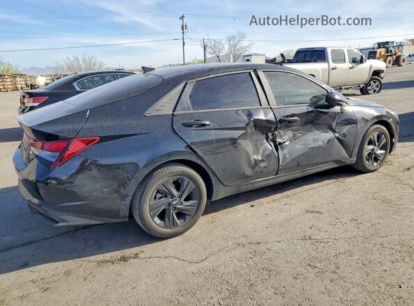 5NPLM4AG8PH094503 2023 HYUNDAI ELANTRA Черный Задняя правая четверть