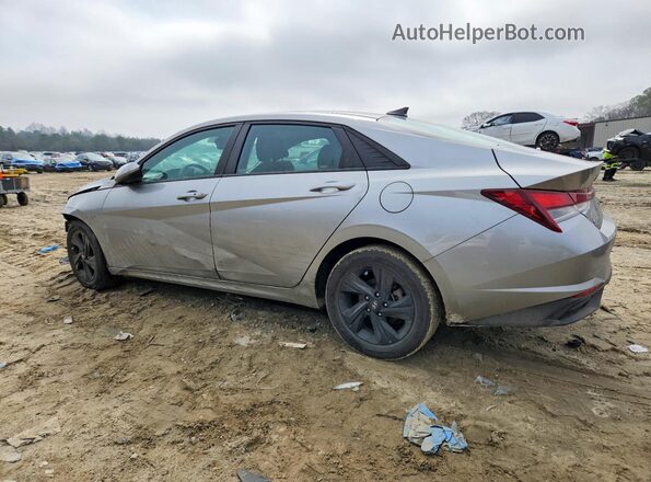 5NPLM4AG9NH057425 2022 HYUNDAI ELANTRA Silver Rear left
