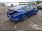 2021 Hyundai Elantra Sel Синий vin: 5NPLM4AGXMH033293