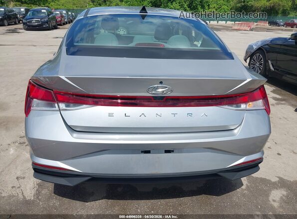 5NPLM4AGXNH077103 2022 HYUNDAI ELANTRA Серебряный 