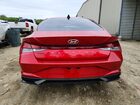 2021 Hyundai Elantra Sel Red vin: 5NPLN4AG0MH043618