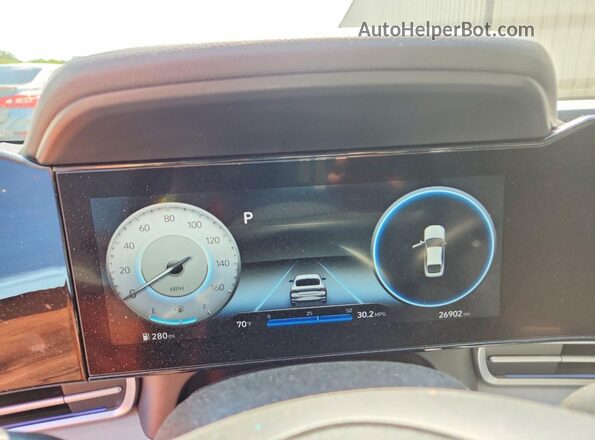 5NPLP4AG2MH009738 2021 HYUNDAI ELANTRA Black ხელსაწყოთა პანელის ხედი
