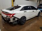 2023 Hyundai Elantra Limited Белый vin: 5NPLP4AG7PH087856