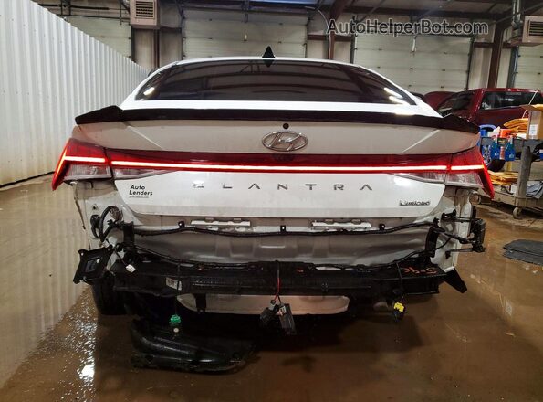 5NPLP4AG7PH087856 2023 HYUNDAI ELANTRA Белый Вид сзади