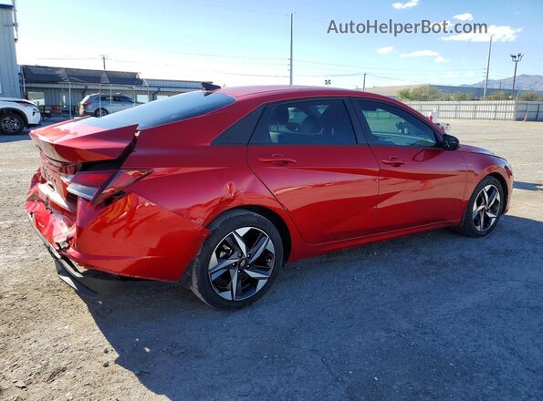 5NPLS4AG1PH093084 2023 HYUNDAI ELANTRA Красный Задняя правая четверть