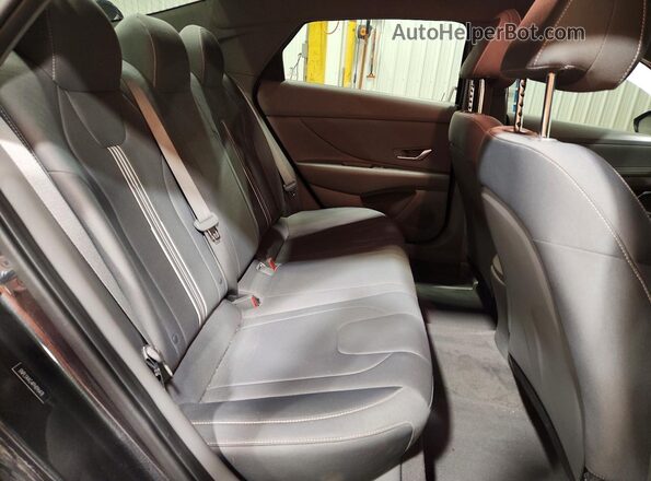 5NPLS4AG4PH096478 2023 HYUNDAI ELANTRA Серый Вид задних сидений