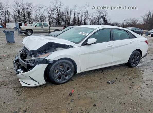 5NPLS4AG5NH068136 2022 HYUNDAI ELANTRA Белый Передняя левая четверть
