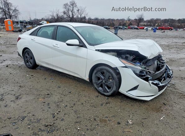 5NPLS4AG5NH068136 2022 HYUNDAI ELANTRA Белый Передняя правая четверть