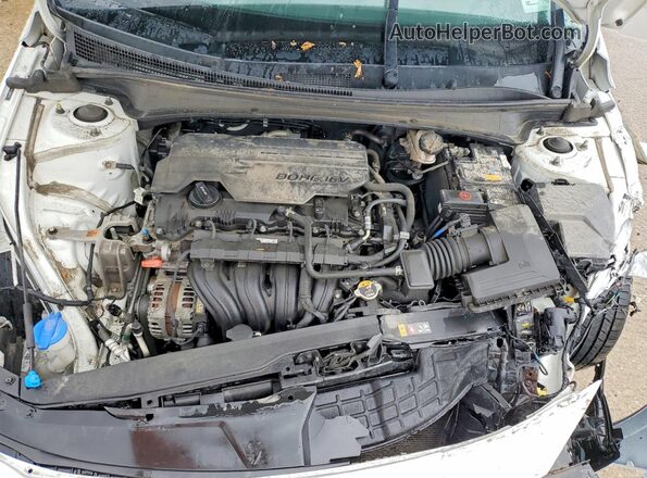 5NPLS4AG8MH011153 2021 HYUNDAI ELANTRA Белый Вид задней части салона