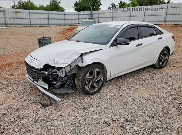 5NPLS4AG9PH086576 2023 HYUNDAI ELANTRA Белый Передняя левая четверть