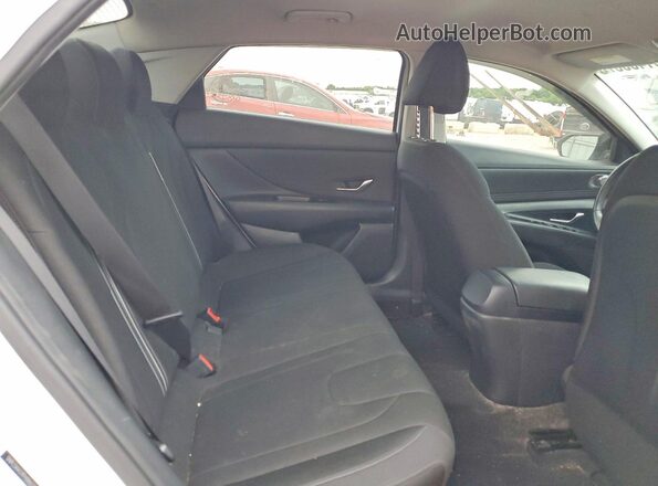 5NPLS4AG9PH086576 2023 HYUNDAI ELANTRA Белый Вид задних сидений
